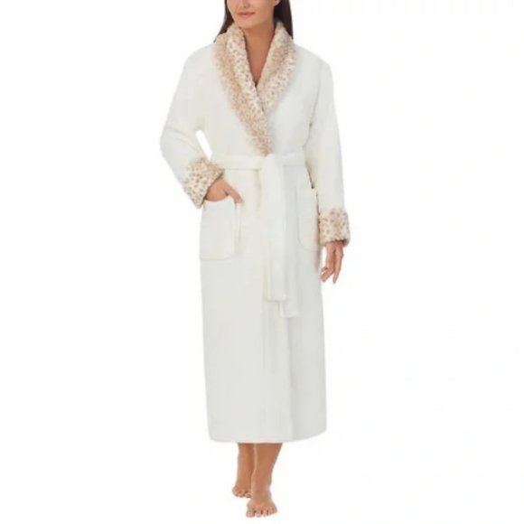 NWT Carole Hochman Luxe Plush Maxi Wrap Robe - Picture 2 of 14